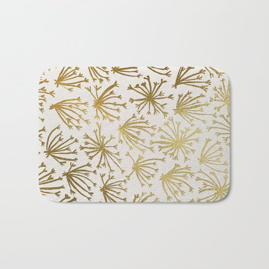 Queen Anne's Lace #2 Bath Mat