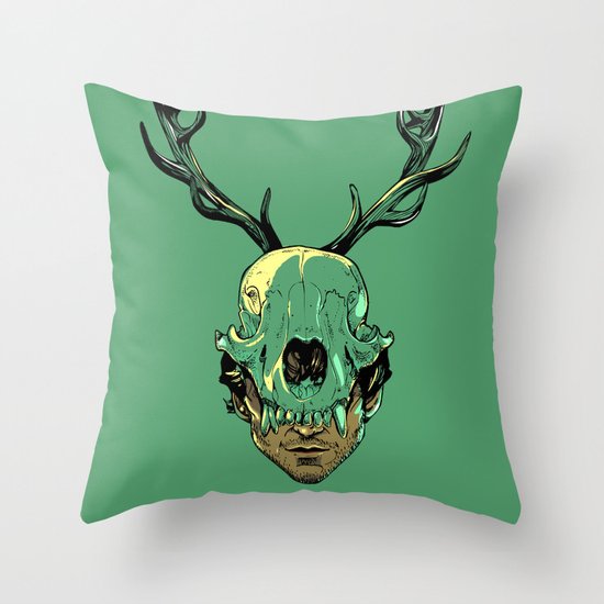 Shiizakana Throw Pillow