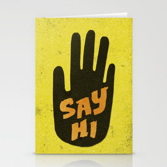 Say Hi. Stationery Cards