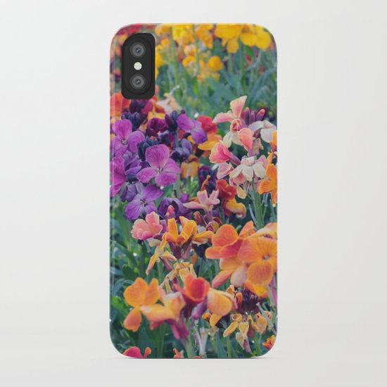 COLOUR POP // SPRING FLOWERS iPhone Case
