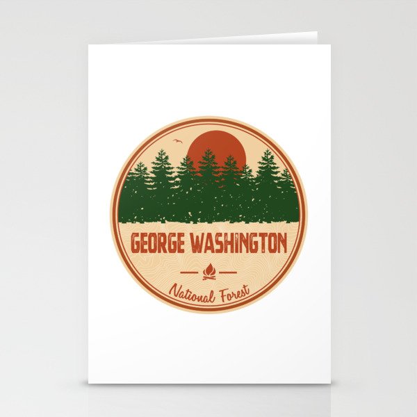 George Washington National Forest Stationery Cards