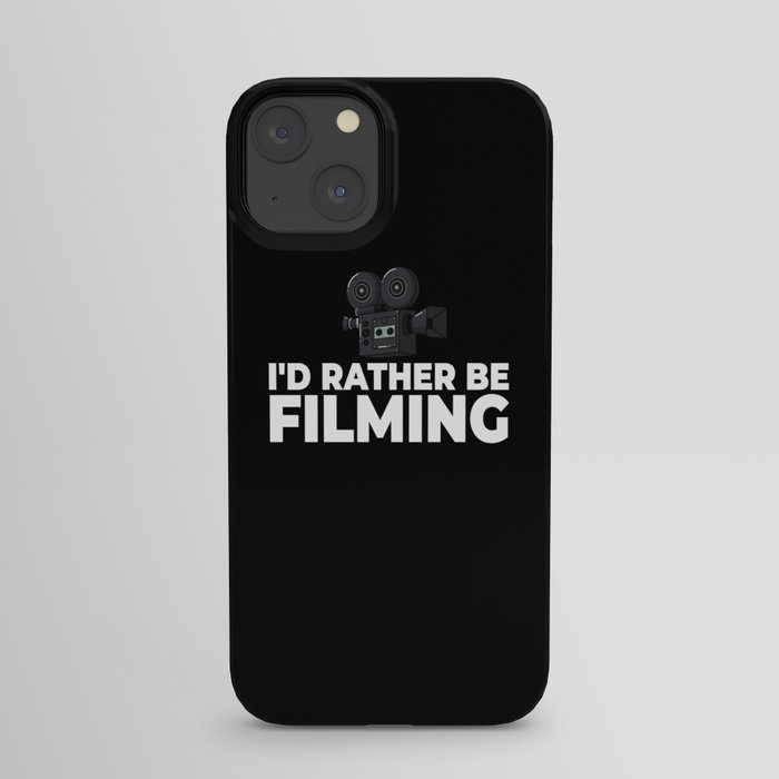 Film Director Filmmaker Filming Camera Filmmaking iPhone Case