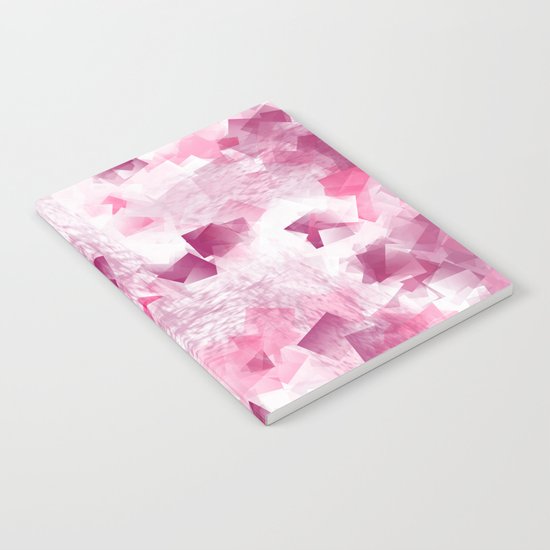 pink cubism Notebook
