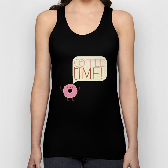 coffee time Unisex Tank Top