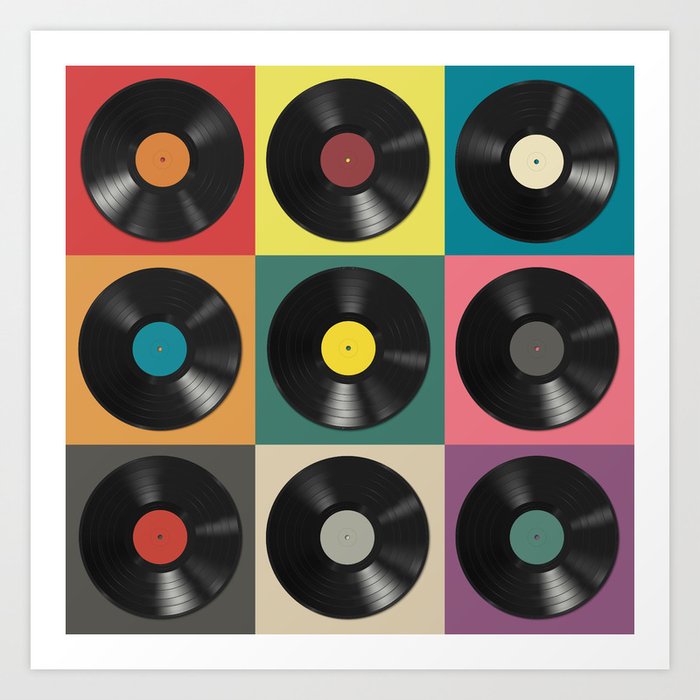 Chemicaliën Wegversperring droefheid Vinyl Record Art Print by newyorker01 | Society6