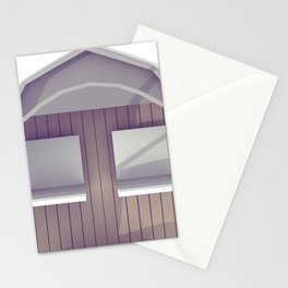 Low Poly Speed Boat Stationery Cards