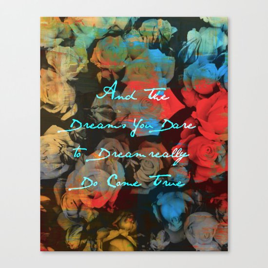 Dare To Dream Canvas Print