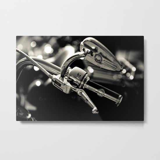 Let's just go walking in the rain Metal Print