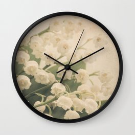 Scents of Spring - Lily of the Valley ii Wall Clock