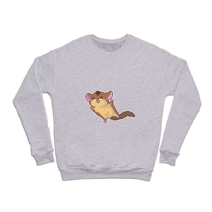 cute squirrel fly Crewneck Sweatshirt