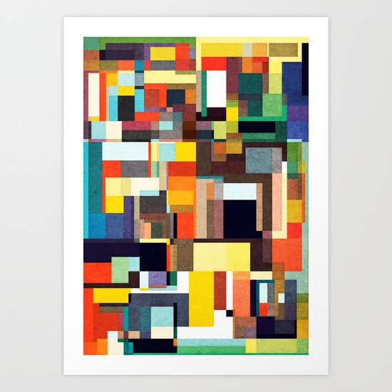 The City I Live In Art Print