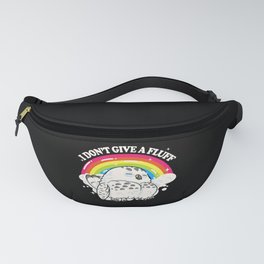 I Dont Give A Fluff Cute Owl Fanny Pack