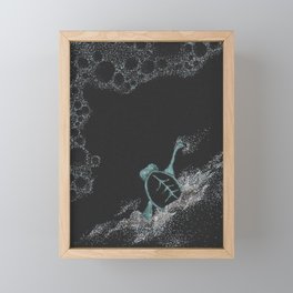 Sea Turtle Framed Mini Art Print