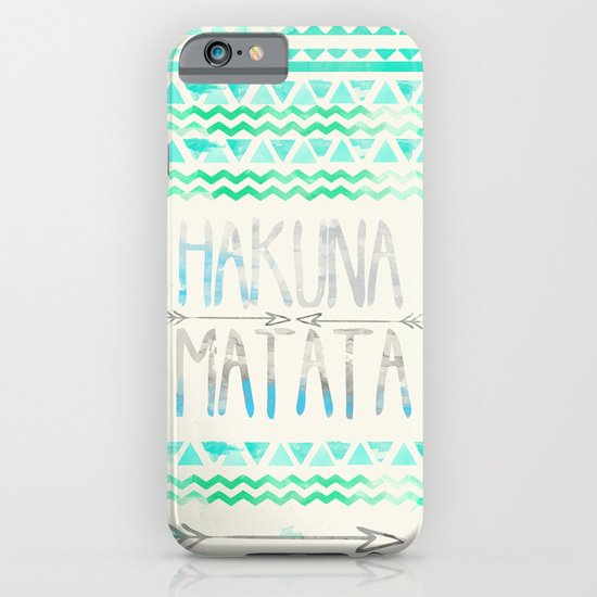 Hakuna Matata iPhone & iPod Case