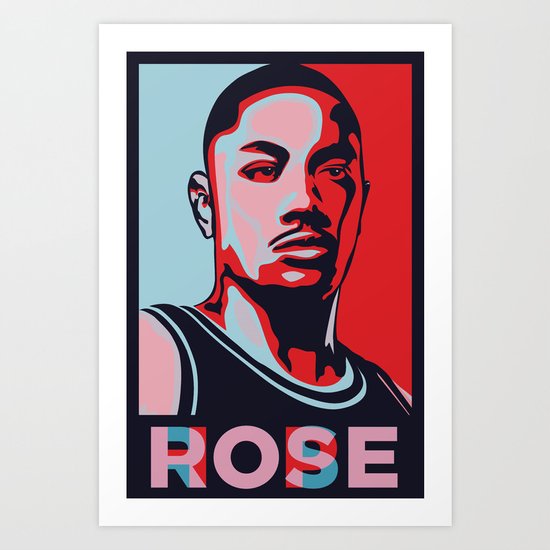 Rose is Hope Art Print