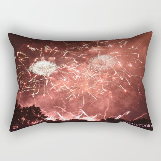 Fireworks1 Rectangular Pillow