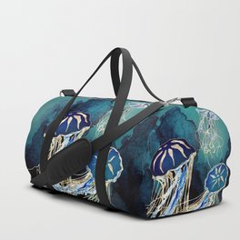 Metallic Jellyfish III Duffle Bag