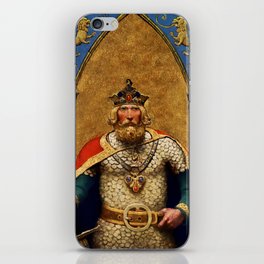“King Arthur” by NC Wyeth iPhone Skin