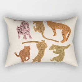 Adria Cheetahs Rectangular Pillow