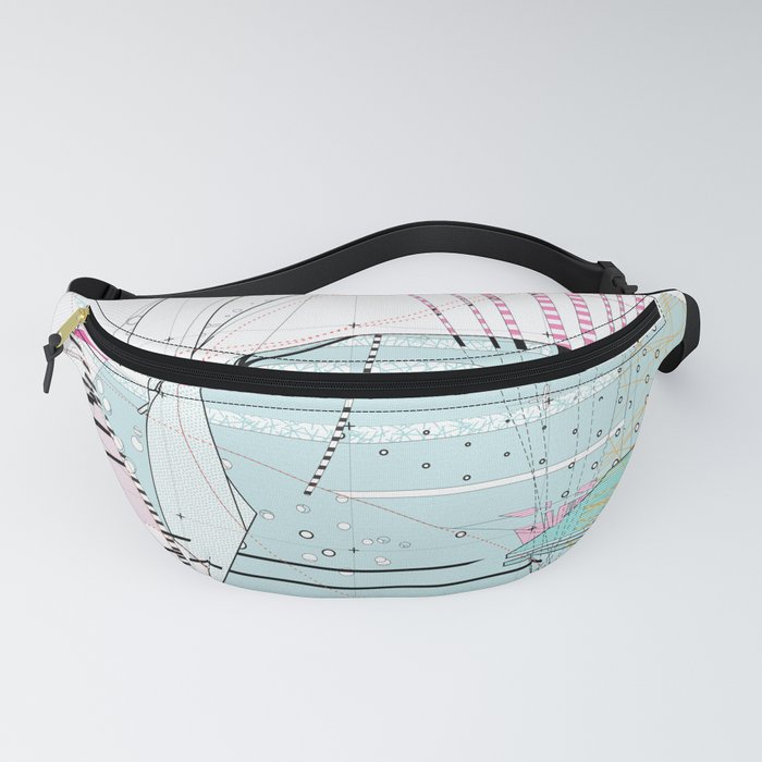 abstract movement 2.0 Fanny Pack