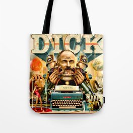 Portrait of Philip K. Dick Tote Bag