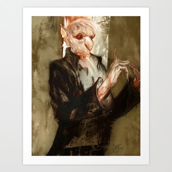 vampyr bill Art Print