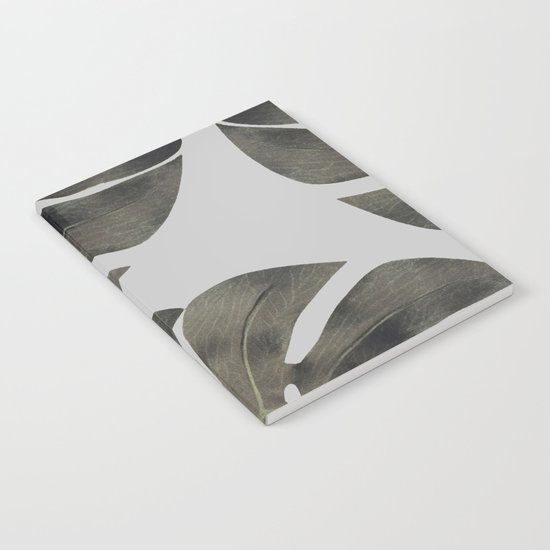Monstera V2 #society6 #decor #buyart Notebook