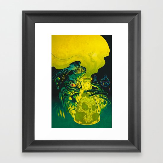 MAD SCIENCE! Framed Art Print
