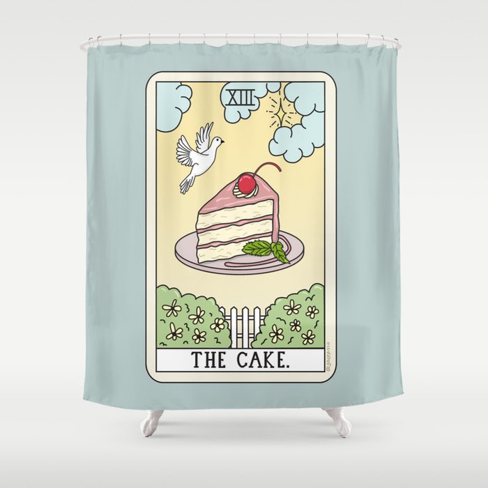 CAKE READING Shower Curtain