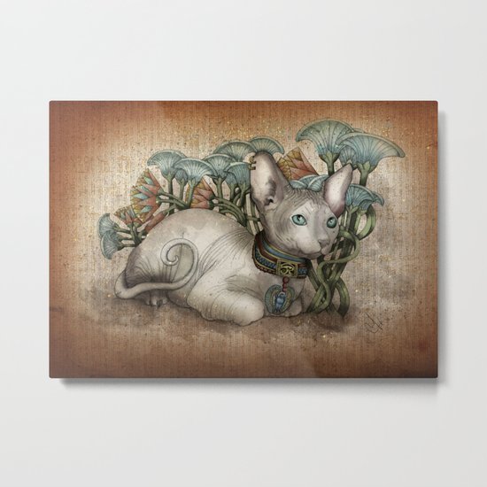 Bastet Metal Print