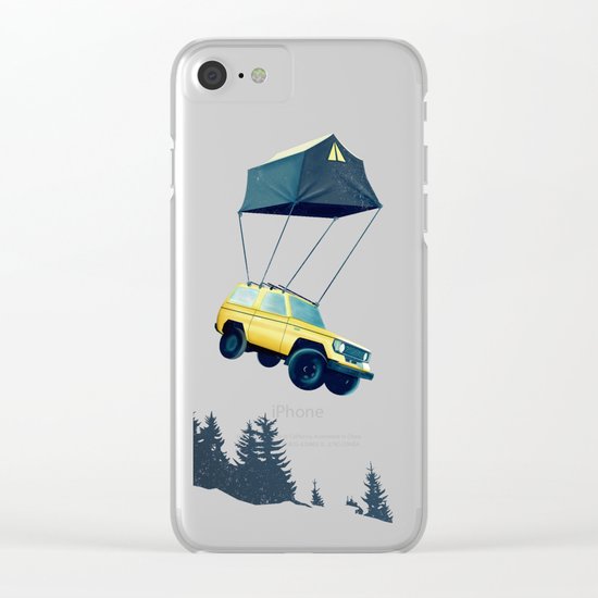 Darling, time to move on... Clear iPhone Case