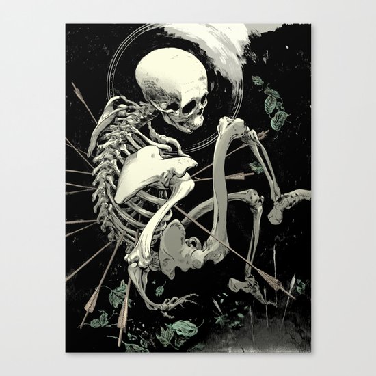 Caetera fumus Canvas Print