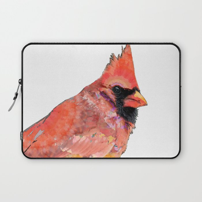 Red Cardinal Bird Art - The Prince by Sharon Cummings Laptop Sleeve