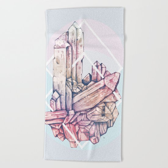 Crystalline II Beach Towel