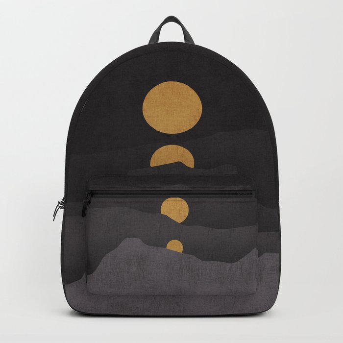 Rise of the golden moon Backpack