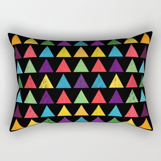 Lovely geometric Pattern VV Rectangular Pillow