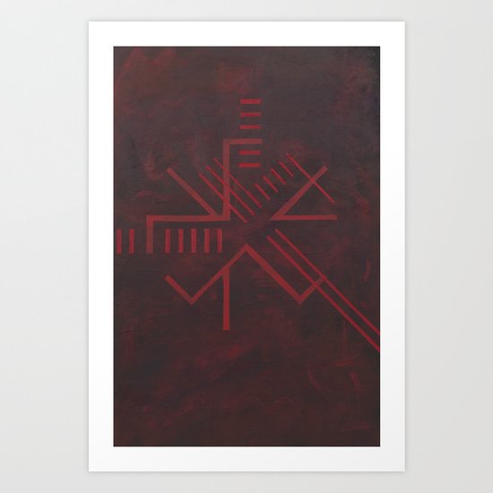 ach golgotha Art Print