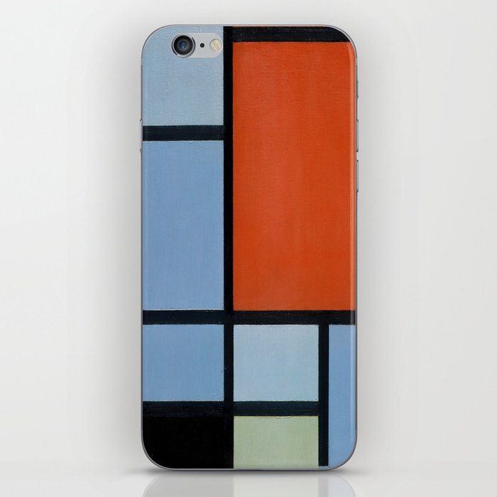 Piet Mondrian (Dutch, 1872-1944) - COMPOSITION (TABLEAU) - 1921 - De Stijl (Neoplasticism) - Abstract, Geometric Abstraction - Oil on canvas - Digitally Enhanced Version - iPhone Skin