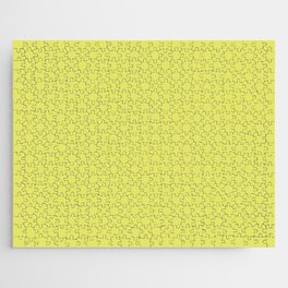 LIMELIGHT SOLID COLOR. Yellowish Green Pastel plain pattern  Jigsaw Puzzle