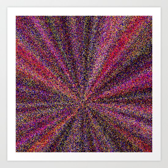 Nova-Explosion Art Print