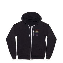 Pride Ships 2021 - Supporting LAMBDA Literary Full Zip Hoodie