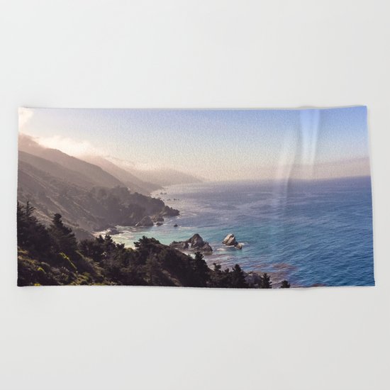 Ephemeral Beach Towel