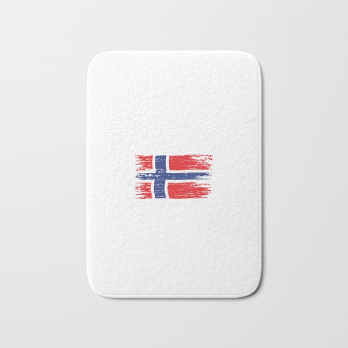 Saltstraumen 2022 - Angel Tour nach Norwegen mit Flagge Bath Mat
