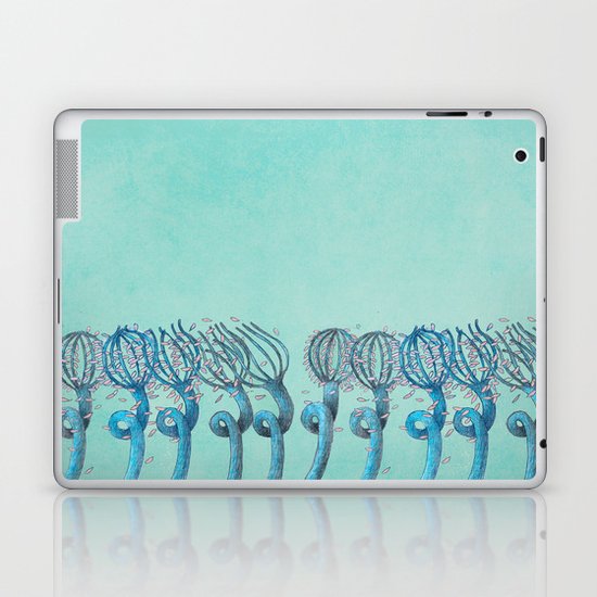 Blue Trees Laptop & iPad Skin