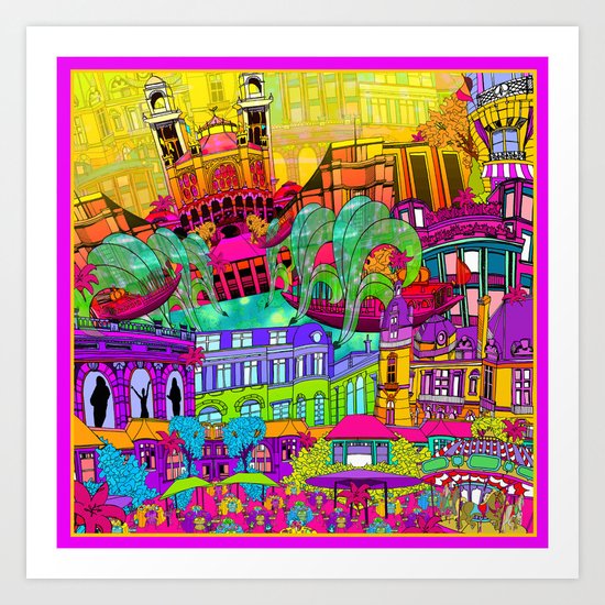 I Heart Paris Art Print