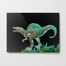 Spinosaurus Dinosaur Metal Print