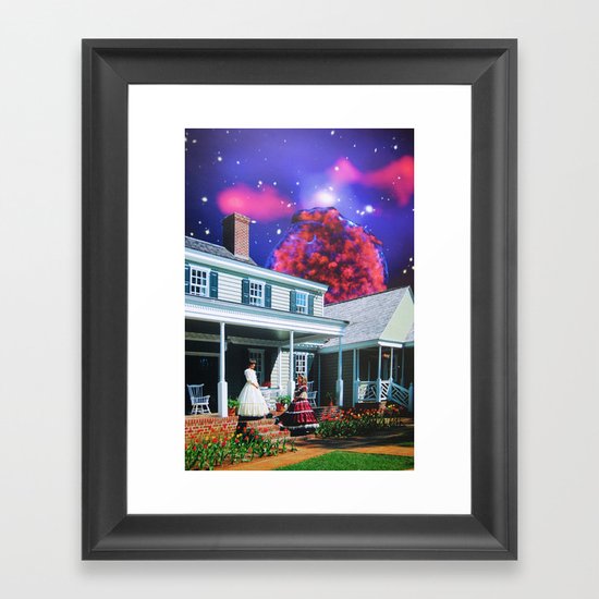 One Sunday Morning Framed Art Print
