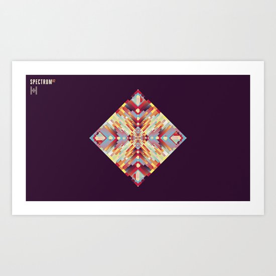 SPECTRUM 02 Art Print