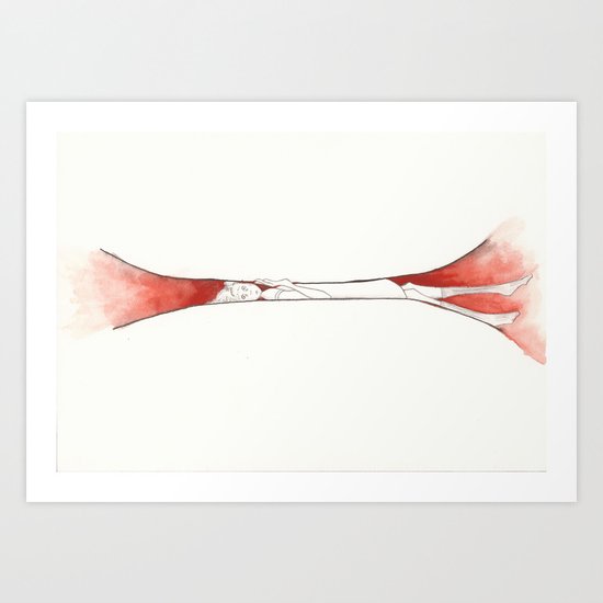 Squished Art Print
