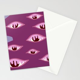 The crying eyes 15 Stationery Card